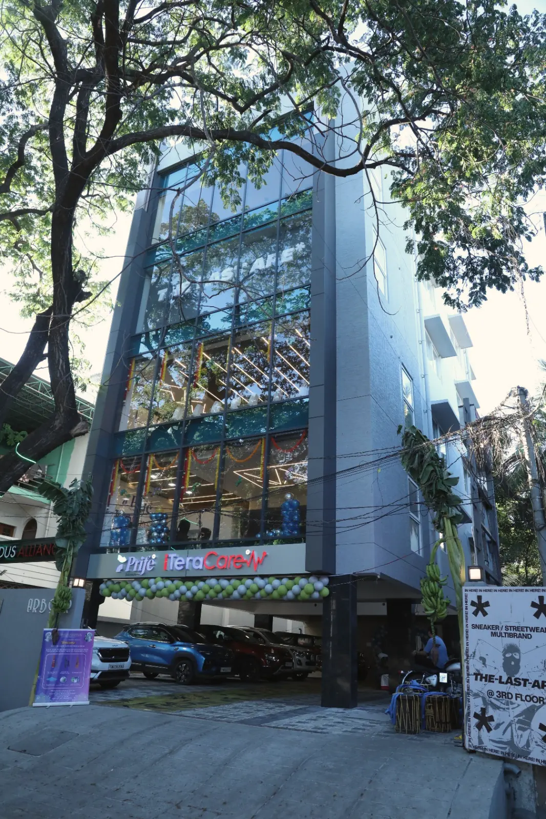 The Prife iTeraCare building on 5th Street, Anna Nagar West