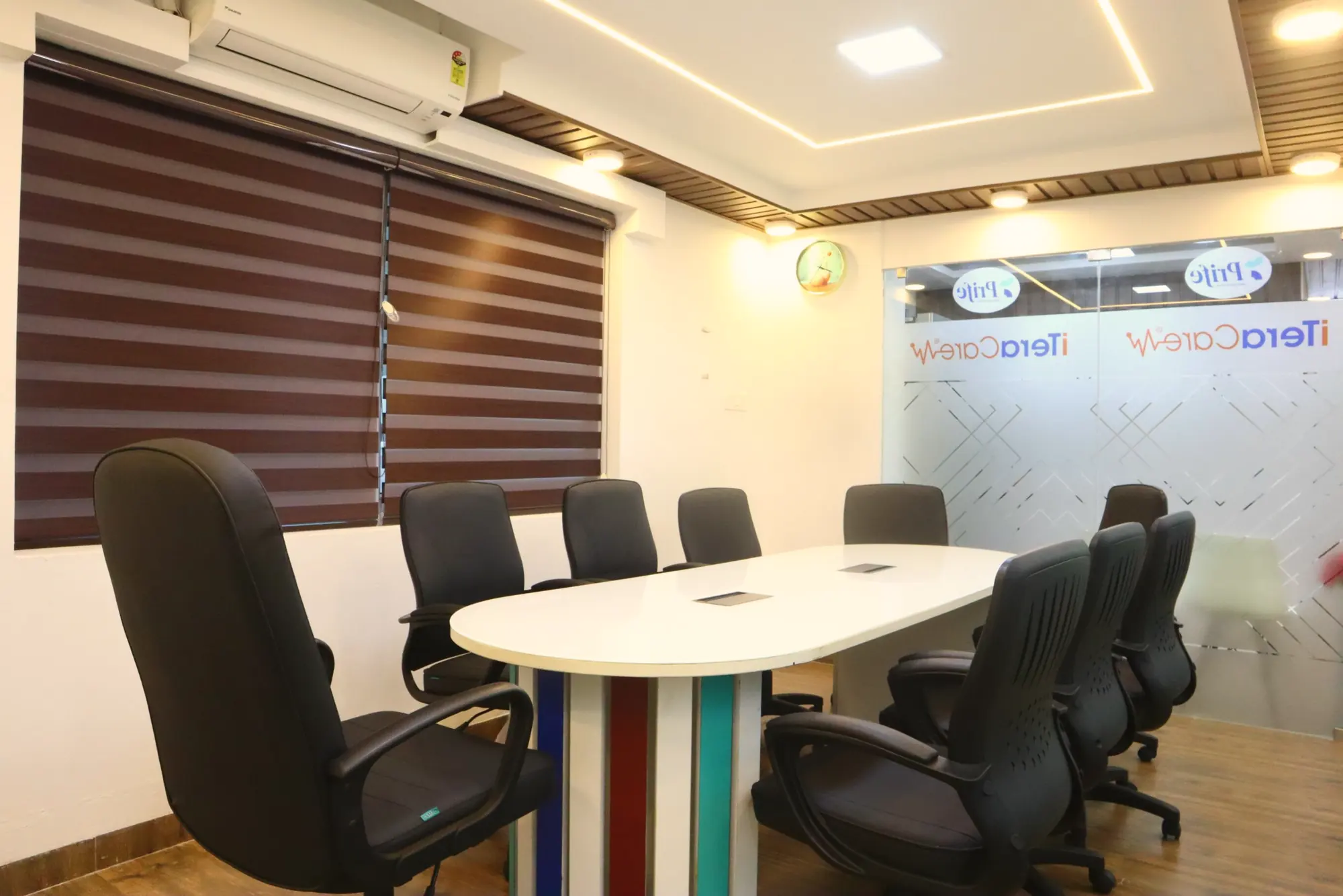 The meeting room at our Anna Nagar centre